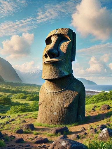 Minibaud Moai